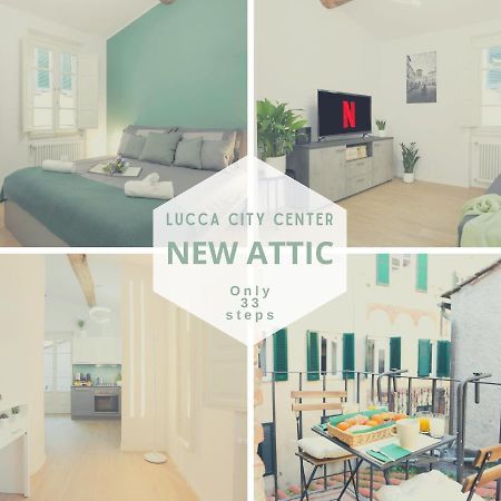 *New Attic*-Lucca Citycenter-Balcony-Netflix Kültér fotó